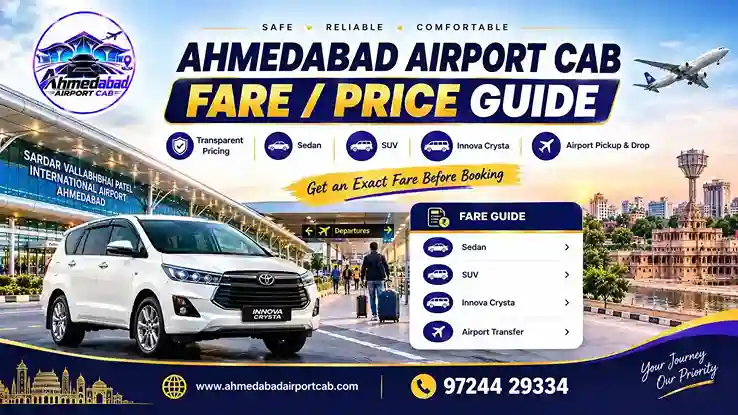 Ahmedabad Airport Cab Fare: What Determines Ahmedabad Airport Taxi Price?